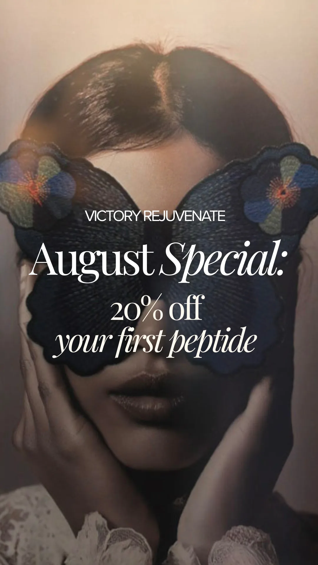 Victory Rejuvenate August Special — 20% off your first peptide.
