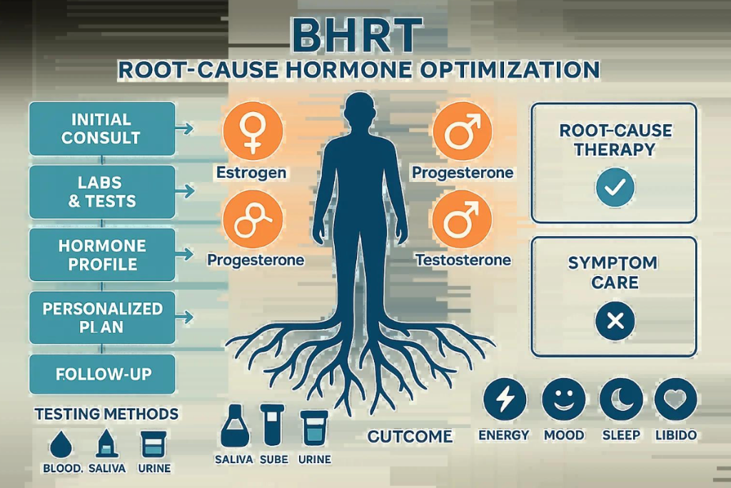 Understanding BHRT: A Root-Cause Approach to Hormones for Personalized Hormone Optimization